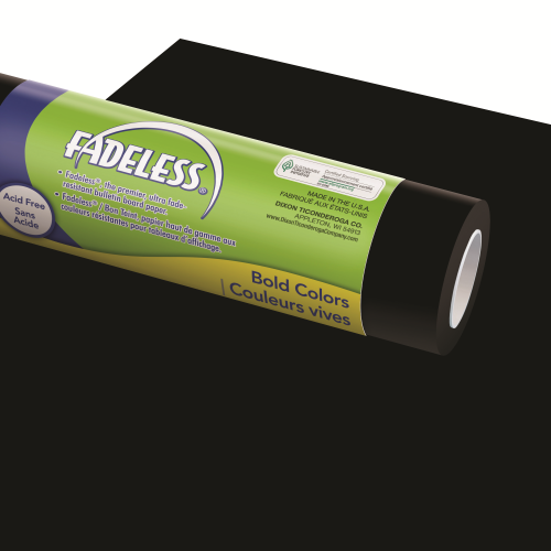 Pacon Fadeless Art Paper Roll 24 in x 60 ft Black