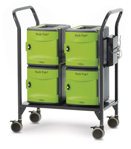 Copernicus Tech Tub2 Modular Cart for Large Adapters - holds up to 24 devices