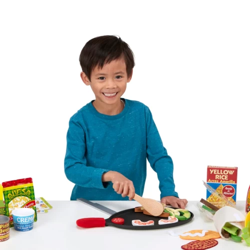 Fill & Fold Taco & Tortilla Set - Kitchen Play - LCIMDL19370