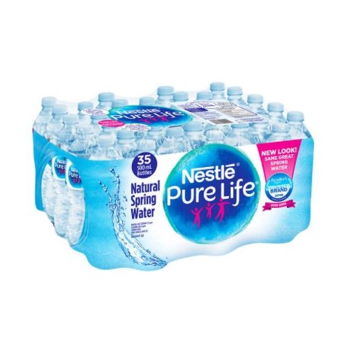 Nestle Pure Life Natural Spring Water 500ml - 35/Pack