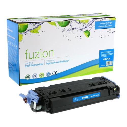 fuzion Toner Cartridge - Alternative for HP Q6001A (124A) - Laser - Cyan - 1 Each