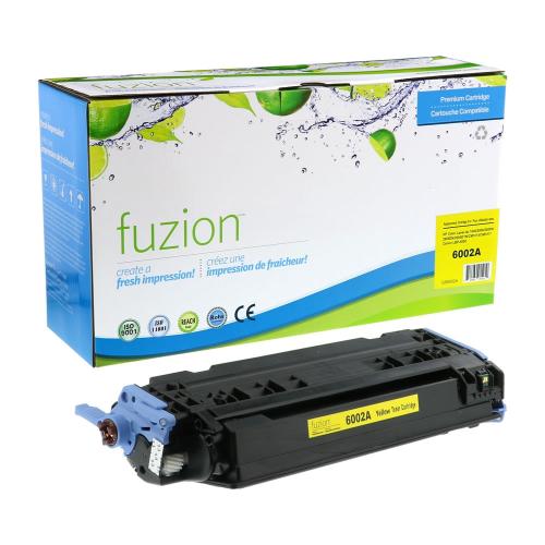 fuzion Toner Cartridge - Alternative for HP Q6003A (124A) - Laser - Yellow - 1 Each