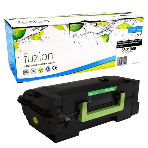 Lexmark 58D1U00 Compatible Ultra High Yield Toner - Black  NEW PRODUCT For Use In: