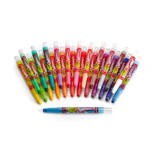 Crayola Mini Twistables Crayons - 24 Assorted Colours - Crayons - CYO529724