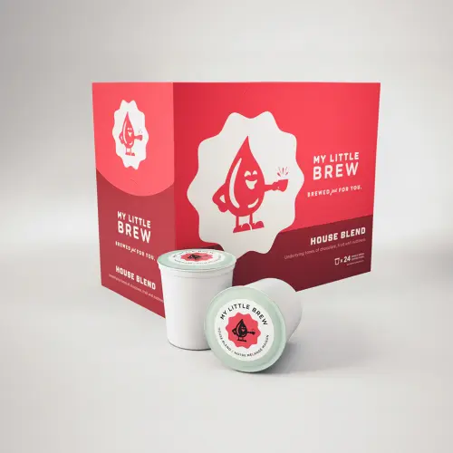 My Little Brew - House Blend Coffee Single Serve K-Cups - 24 / Box