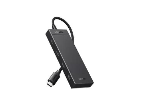 UGREEN CM806 4-Port USB 3.2 Gen 2 Hub - 4-Ports USB C Splitter. 10Gbps Data Transfer. Plug and Play. Wide Compatibility. Compact & Lightweight