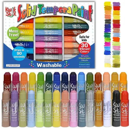Kwik Stix Paint Sticks, Set of 30 Colours