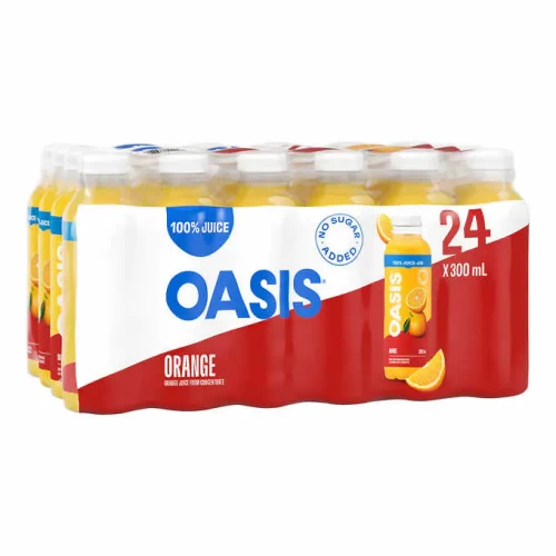 Oasis Orange Juice - 24 x 300 mL