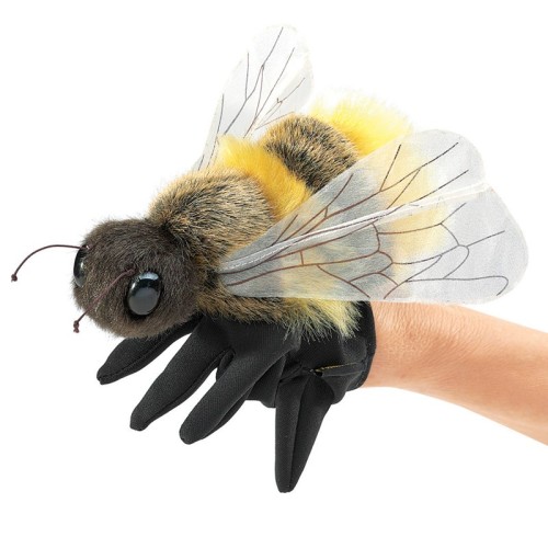 Folkmanis Honey Bee Glove Puppet - Puppets - FOM3028