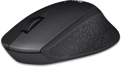 Logitech M330 Silent Plus Wireless Mouse, Black - 1 Each - Mice - LOG910004905