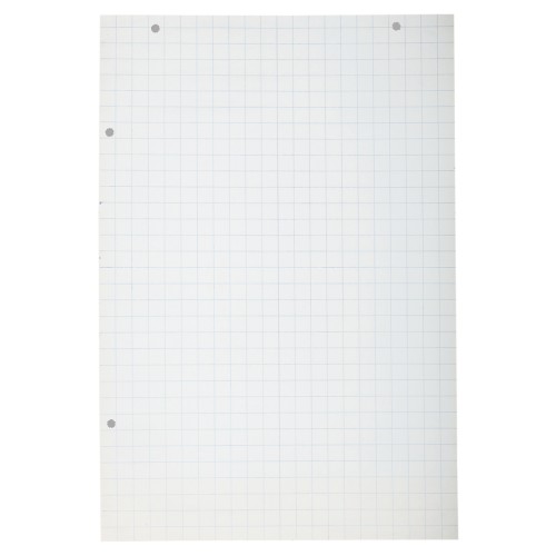 1" Quad Ruled 22" x 32 7/8" Easel Pad, 96 Sheets per Pad - 1 Carton - Easel Pads - NPP34345320