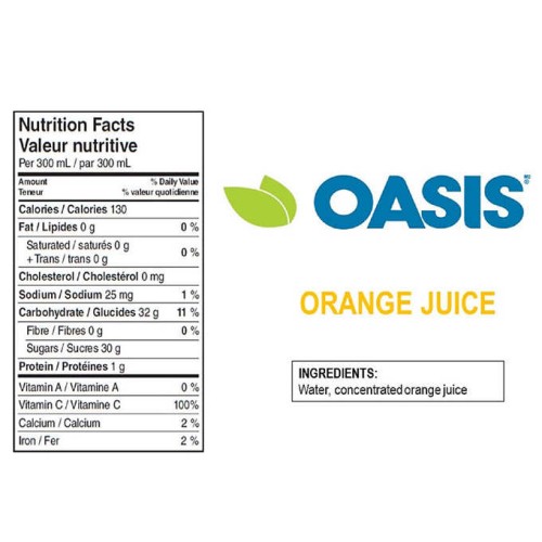 Oasis Orange Juice - 24 x 300 mL - Soft Drinks & Juice - VND104ORA