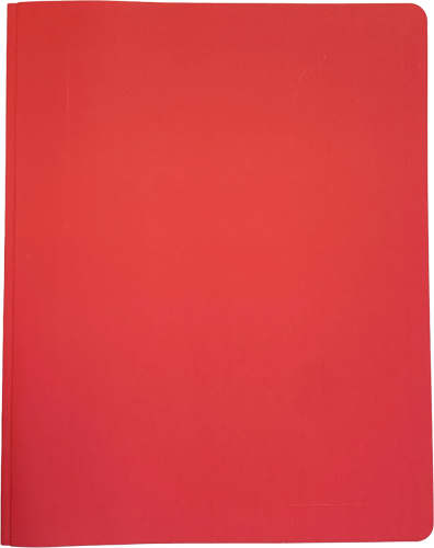 Report Covers - Fit 8.5" x 11" - Red - 25/PK