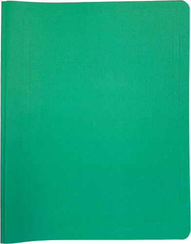Report Covers - Fit 8.5" x 11" - Green - 25/PK