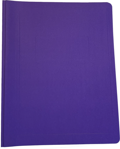 Report Covers - Fit 8.5" x 11" - Purple - 25/PK