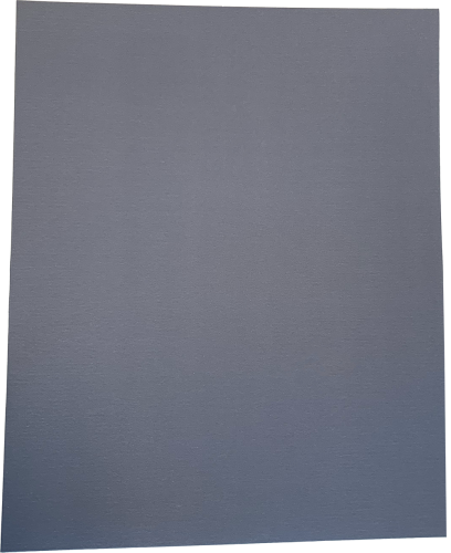 Double Pocket Portfolio - Fits Letter Size (8.5" x 11") - Folder Size 9.3" x 11.5" - Grey - 1 Each
