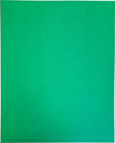 Double Pocket Portfolio - Fits Letter Size (8.5" x 11") - Folder Size 9.3" x 11.5" - Green- 1 Each
