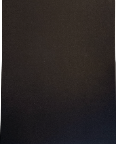 Double Pocket Portfolio - Fits Letter Size (8.5" x 11") - Folder Size 9.3" x 11.5" - Black- 1 Each