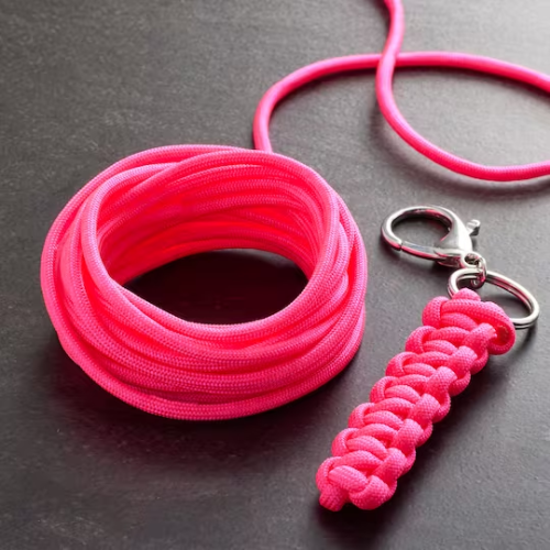 Parachute Cord - Neon Pink - Parachute Cords & Buckles - HWA256549