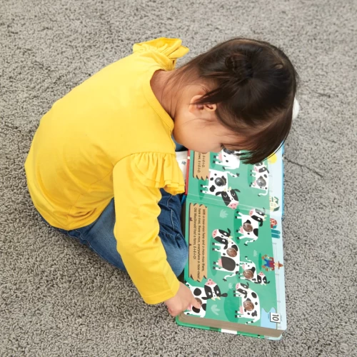 Poke-A-Dot! Board Books - Old MacDonald's Farm - Fine Motor Skills - LCIMDL41341