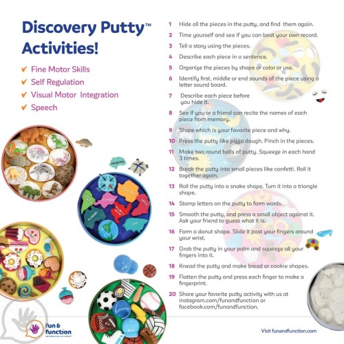 Discovery Putty - Transportation Station, Soft Resistance - Tactile Input-Putty - FAFSP6089