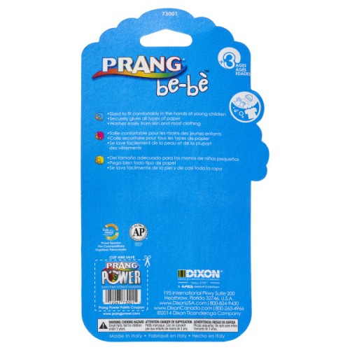 Prang be-bè My 1st Glue Stick - 19.8 g - 1 Each - Clear - Glue Sticks & Pens - DIX73001