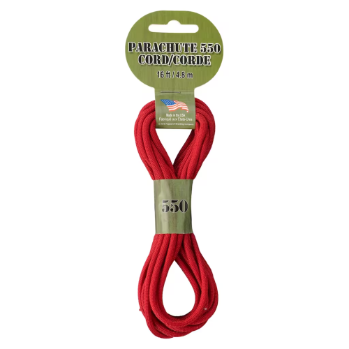 Parachute Cord - Red - Parachute Cords & Buckles - HWA157562