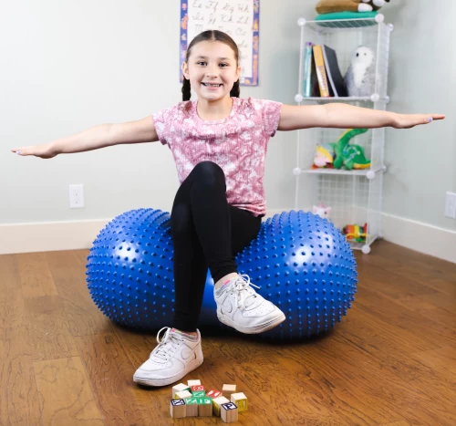 Bouncyband Sensory Peanut Stability Ball - Movement - BBASR95BU