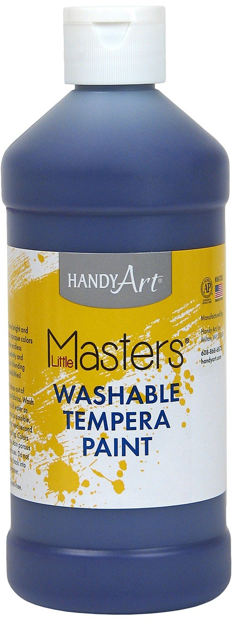 Handy Art Little Masters Washable Tempera Paint - Violet - 473ml (16oz)