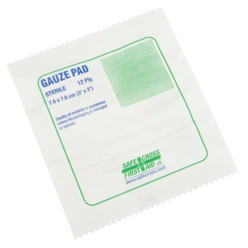 Gauze Pads - 7.6 x 7.6 cm - 25 / Box - Bandages & Wraps - SFA03052