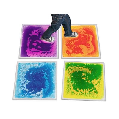 fdmt Liquid Tile 50 x 50 cm - Theme/Subject: Fun - Skill Learning: Creativity, Relaxation - 3+ - 1 Each - Tactile Input-Fidgets - MNO3915400