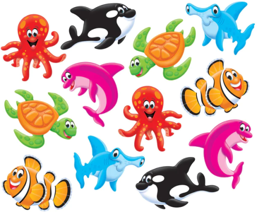 Classic Accents Variety Pack - Sea Buddies - Accents - TEPT10998