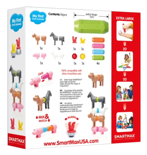 SmartMax My First Farm Animals - Infant & Toddler Toys - EDREDRSMX221