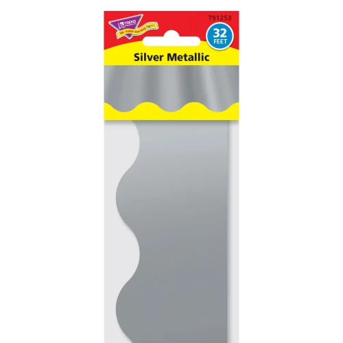 Terrific Trimmers - Metallic Silver - Borders & Trimmers - TEPT91253