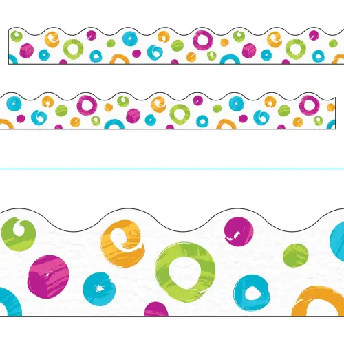 Terrific Trimmer - Swirl Dots - Borders & Trimmers - TEPT92685
