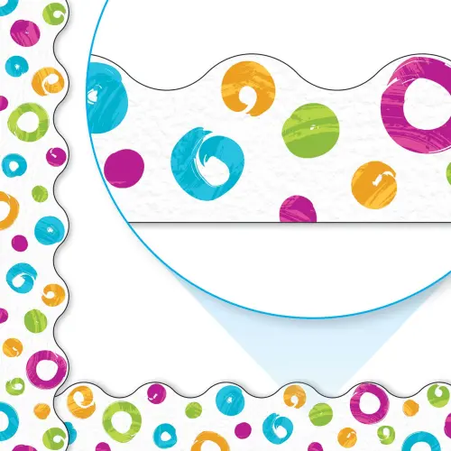 Terrific Trimmer - Swirl Dots - Borders & Trimmers - TEPT92685