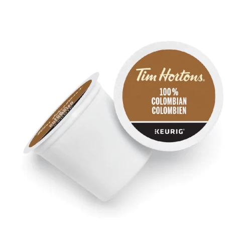 Tim Horton's Columbian Coffee K-Cups - 24 / Box - Single Serve Pods - TIM6111309