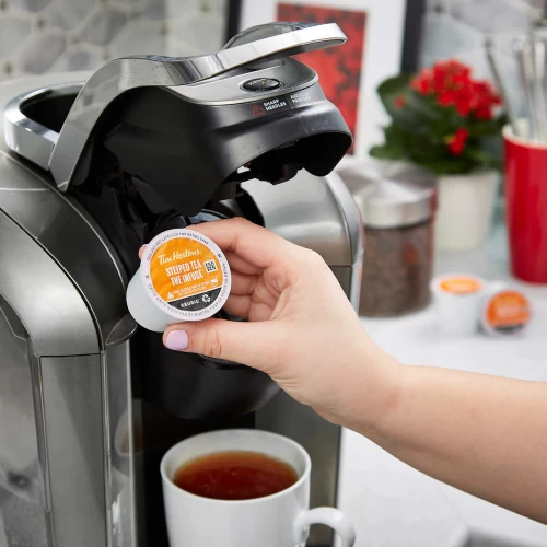 Tim Horton's Steeped Orange Pekoe Tea K-Cups - 30 / Box - Single Serve Pods - TIM15MI189