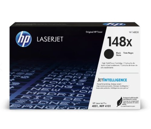 HP 148X Original LaserJet Toner Cartridge - High Yield - Black