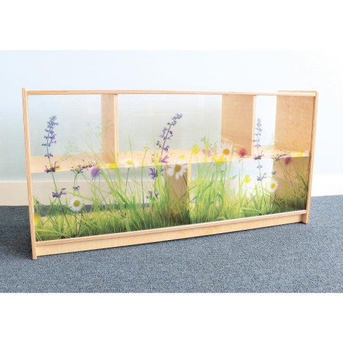 Nature View Acrylic Back Cabinet - 24"H - Nature View Collection - WHIWB0247