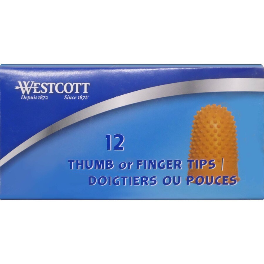 Westcott Heavy-Duty Non-Ventilated Thumb & Fingertip Pads