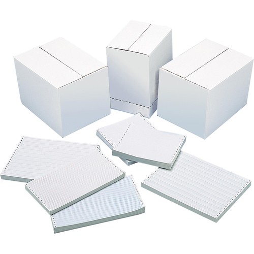 Dot Matrix Continuous Paper 147/8"" x 11" 1 Part 20 lb Basis