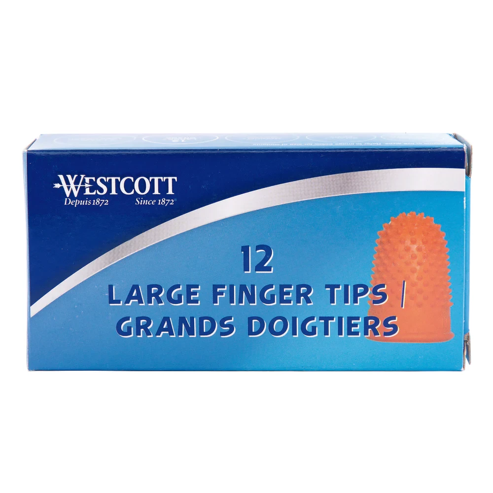 Westcott Heavy-Duty Non-Ventilated Fingertip Pad - Large Size