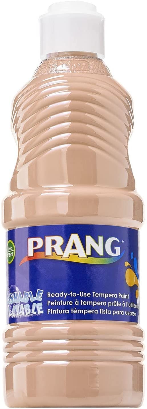 Prang Washable Liquid Tempera Paint - 473 mL - Peach