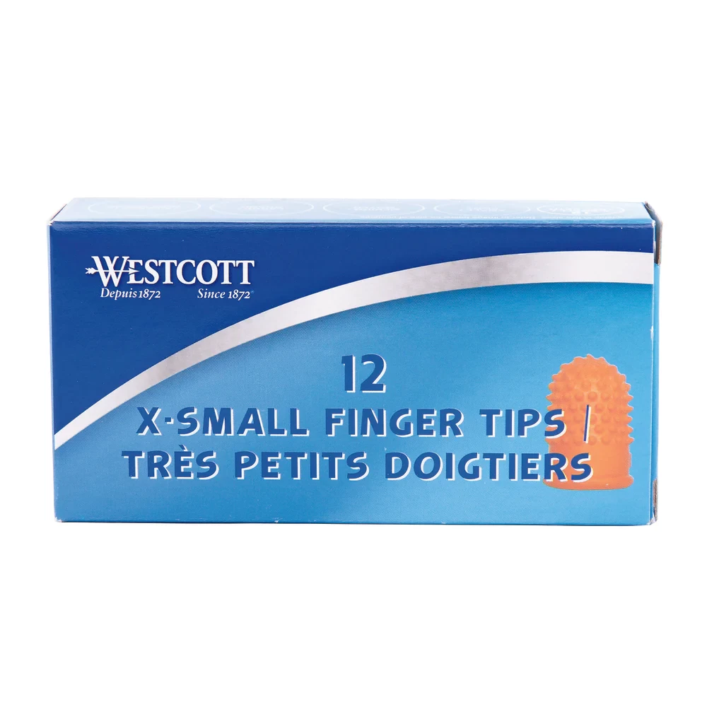 Westcott Heavy-Duty Non-Ventilated Fingertip Pad - Extra Small Size