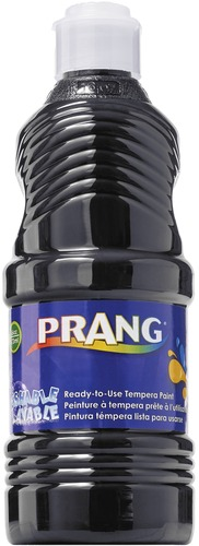 Prang Washable Liquid Tempera Paint - 473 mL - Black