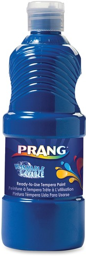 Prang Washable Liquid Tempera Paint - 946 mL - Blue - Tempera Washable Paint - DIX10905