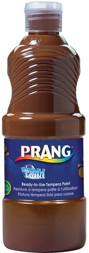 Prang Washable Liquid Tempera Paint - 946 mL - Brown