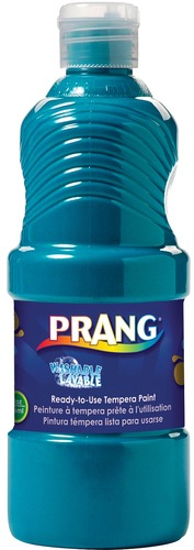 Prang Washable Liquid Tempera Paint - 946 mL - Turquoise