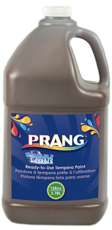 Prang Washable Liquid Tempera Paint – 3.78L - Brown